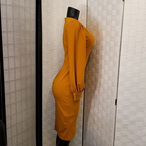 BRAND NEW CALVIN KLEIN WOMEN'S BUBBLE SLEEVE SHIFT DRESS - Picture 5 of 16